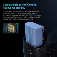 SmallRig EN-EL15c 2400mAh USB-C Rechargeable Camera Battery 4332B