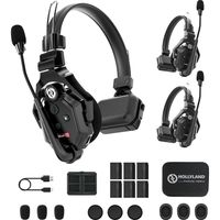 Hollyland Solidcom C1-3S (3x Headset) Full-Duplex Wireless DECT Intercom System