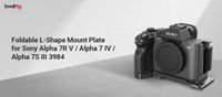 SmallRig Foldable L-Shape Mount Plate for Sony Alpha 7R V / Alpha 7 IV / Alpha 7S III 3984