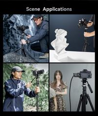 SmallRig FreeBlazer Aluminum Alloy Video Tripod CT190 4319