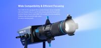 Nanlite Bowens Mount Projection Attachment 25°-45° PJ-BM-25-45