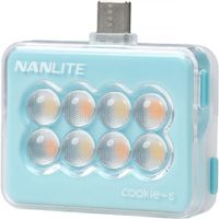 Nanlite cookie-s LED Mini Light (Cyan Blue)