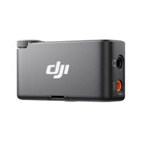 DJI Mic 2 (1 TX + 1 RX) Compact Digital Wireless Microphone System/Recorder for Camera & Smartphone (2.4 GHz)