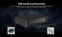 AVMATRIX Shark S4 PLUS 4-Channel SDI/HDMI Video Switcher with 10.1" IPS Display