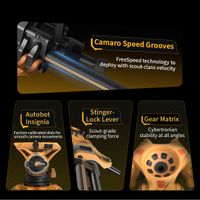 SmallRig Heavy-Duty Fluid Head Tripod AD-01 (BumbleBee Edition) 5523