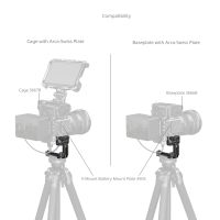 SmallRig Vertical Mount Plate for Cage with Arca-Type Plate 5594