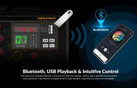 AVMATRIX SHARK S4M All-in-one 4 Channel SDI/HDMI Audio Video Switcher with Advanced Audio Mixer