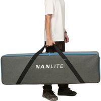 Nanlite PavoSlim 240CL 4x1 RGBWW LED Panel Light with CRMX and Quick-Open Softbox 21030 Lux