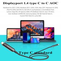 5 Meters USB Type C to Type C AOC Cable 4K*2K@60Hz 21.6Gbps