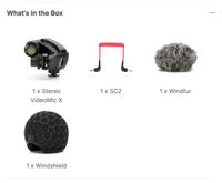 RODE Stereo VideoMic X Broadcast-Grade Stereo On-Camera Microphone