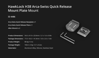 SmallRig HawkLock H38 Arca-Swiss Quick Release Mount Plate 4486