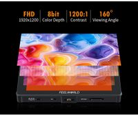 FeelWorld F7 Plus 7 Inch 1200nit Touchscreen 4K HDMI Field Monitor