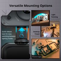 SmallRig Vibe P96 Pro mini LED Video Light (Black) 4660
