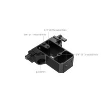 SmallRig Bottom Mount Plate with Dual 15mm Rod Clamp 5609