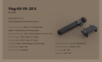 SmallRig Smartphone Vlog Tripod Kit VK-20 Advanced Version 4364