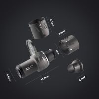 DigitalFoto Mini Snoot Projection Attachment for Nanlite, SmallRig and Aputure