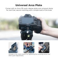 DigitalFoto VH-1AS Foldable Vertical L-Bracket and Baseplate with Arca Swiss Bottom Plate