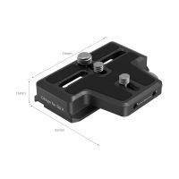 SmallRig Extended Arca-Type Quick Release Plate for DJI RS 2 / RSC 2 RS 3 / RS 3 Pro / RS 4 / RS 4 Pro  Gimbal 3162B