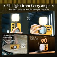 SmallRig Vibe P48 Detachable Mobile Phone LED Video Light “BumbleBee Edition” 5513