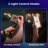 SmallRig RC 60C RGB LED Video Light (with Powerbank Clamp Edition) 4810