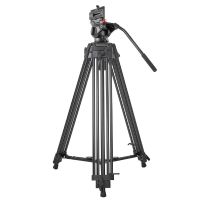Miliboo MTT608A Video Tripod 196 cm + MYT802L Vertical Shooting Fluid Head 8 Kg