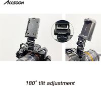 Accsoon AA-01 Multi-Directional Tilting Cold Shoe Adapter