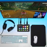 RGBlink Ystreamer Dual-Channel HDMI 2.0 Video Capture Card & 9-Channel Audio Mixer