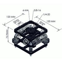 DigitalFoto HULK-ISOPRO Dual Shock Vibration Isolator for DJI RS 3 , RS 4 , RS 4 Pro & Other Gimbals