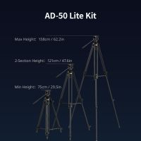 SmallRig Lightweight Video Tripod Kit AD-50 Lite 4684