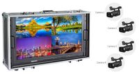 FeelWorld (Seetec) 28inch 4K Carry-On Quad View Broadcast Monitor