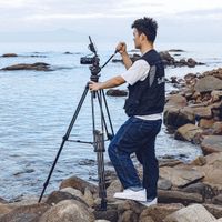 SmallRig FreeBlazer AD-100 10 KG / 197 CM  Heavy-Duty Carbon Fiber Tripod Kit 3989