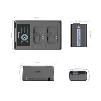 SmallRig NP-FW50 Camera Battery 1030mAh and Charger Kit 3818