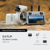 DJI FLIP Fly More Combo Drone with RC 2 Controller