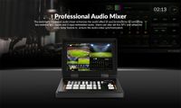 AVMATRIX Shark S4 PLUS 4-Channel SDI/HDMI Video Switcher with 10.1" IPS Display