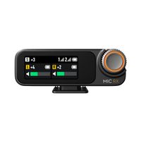 DJI Mic 2 (2 TX + 1 RX + Charging Case) Dual Compact Digital Wireless Microphone System/Recorder for Camera & Smartphone (2.4 GHz)