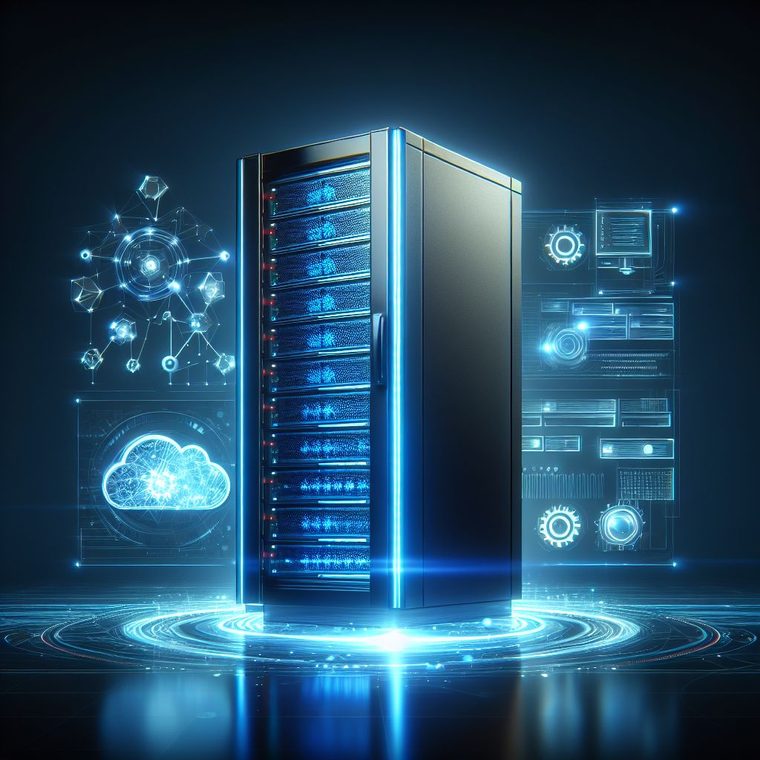 Rack de servere pentru găzduire web cPanel