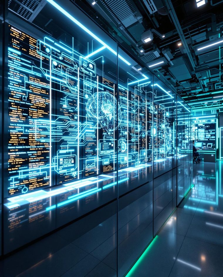 Centru de operare DevOps cu dashboarduri de monitorizare
