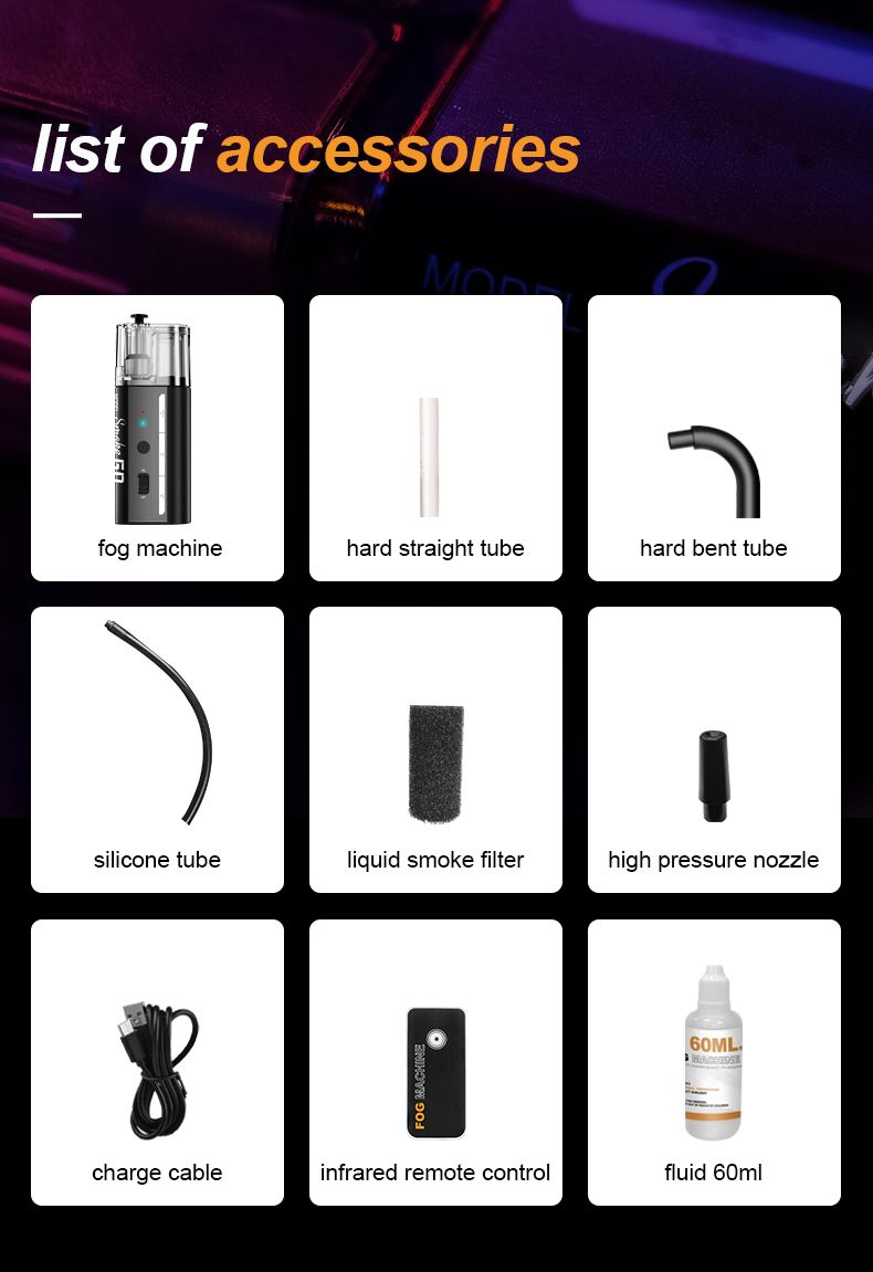 Lensgo Smoke GO Portable Fog Machine