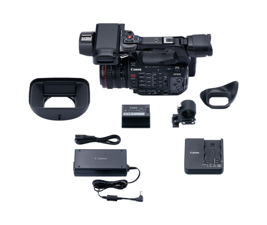 Canon XF605 UHD 4K HDR Pro Camcorder