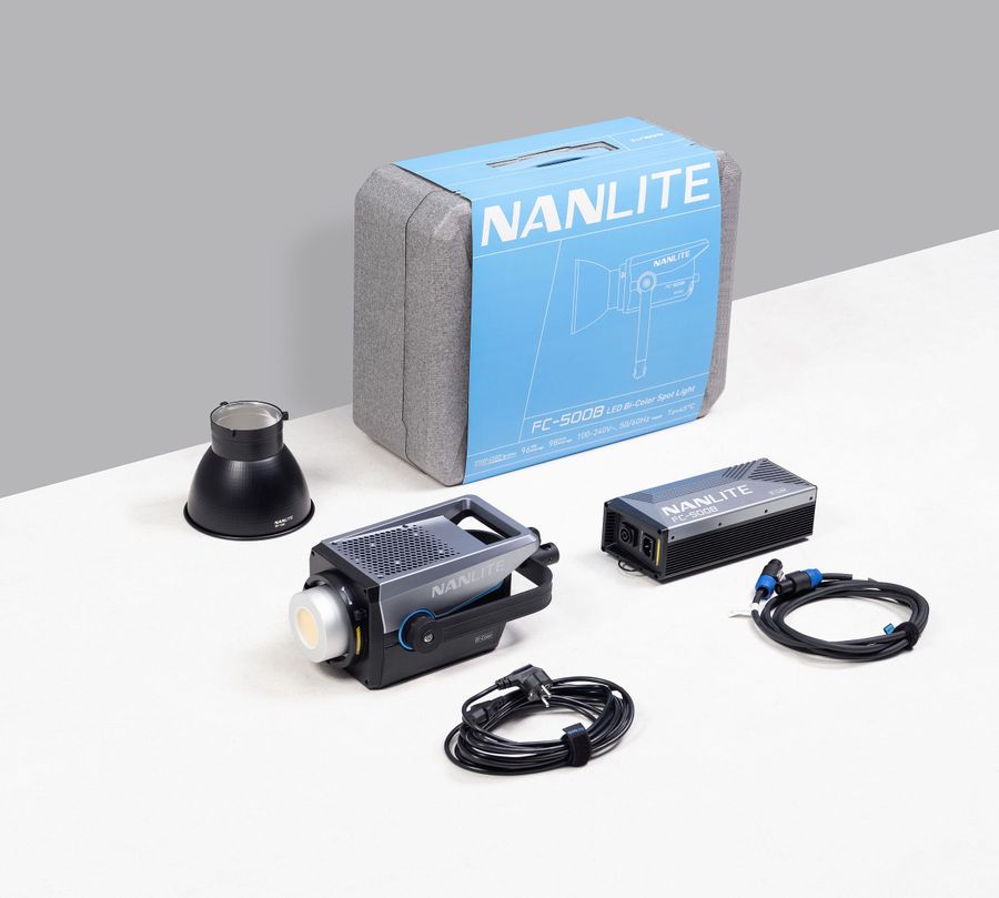 Nanlite FC-500B Bi-Color LED Spotlight 520W / 65640 LUX