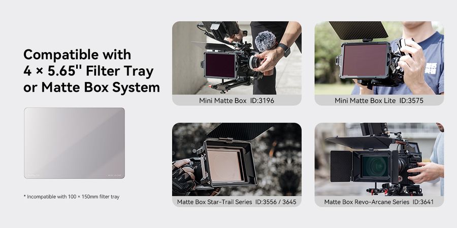 SmallRig CINE 4 x 5.65" ND 0.3 (1 Stop) Filter 4224