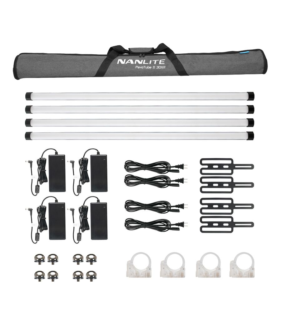 Nanlite PavoTube II 30XR 4KIT 114.5cm RGBWW LED Pixel Tube with Internal Battery
