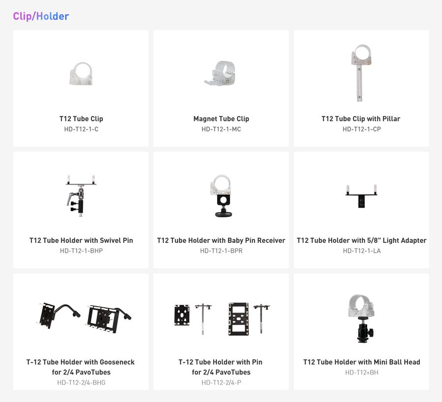 Nanlite PavoTube II 6XR RGBWW LED Pixel Tube with Built-In CRMX