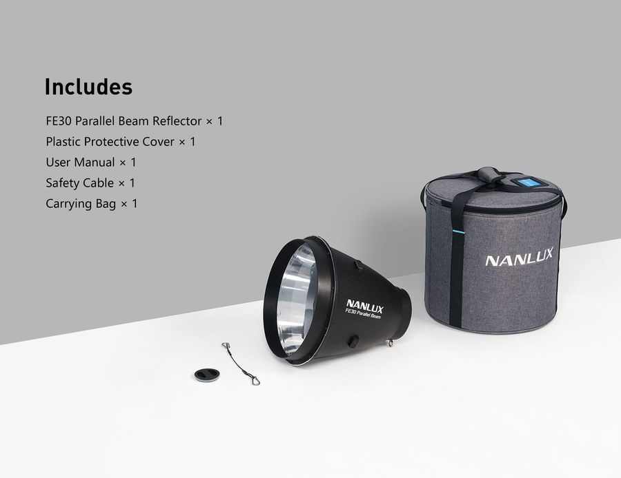 Nanlux FE30 Parallel Beam Reflector
