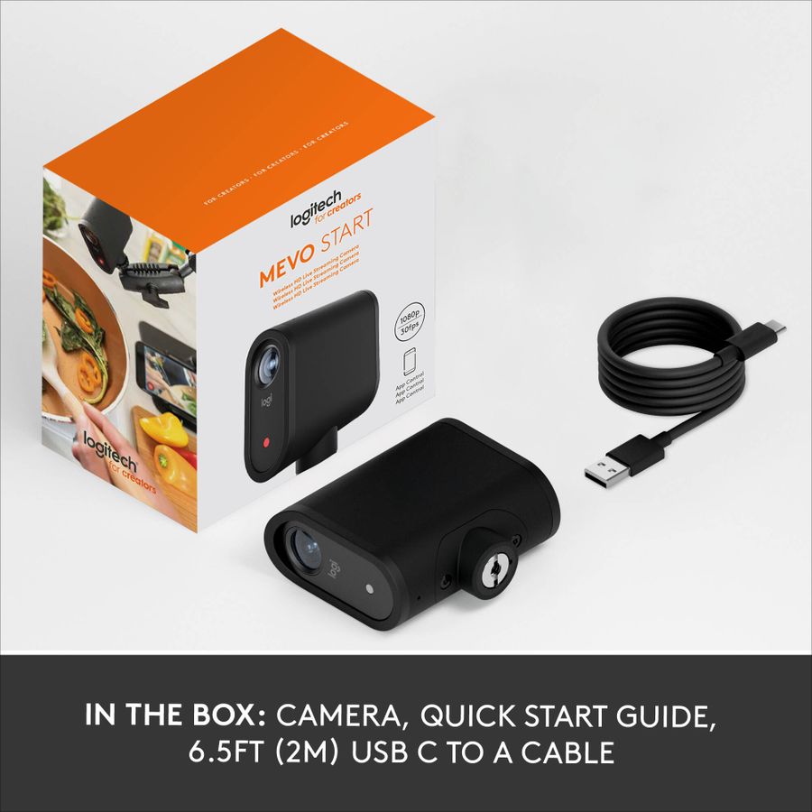 Logitech Mevo Start Live Streaming Camera