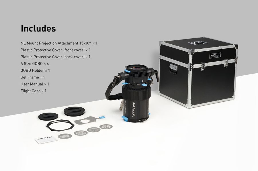 Nanlux NL Mount Projection Attachment for Evoke Series (15-30°)