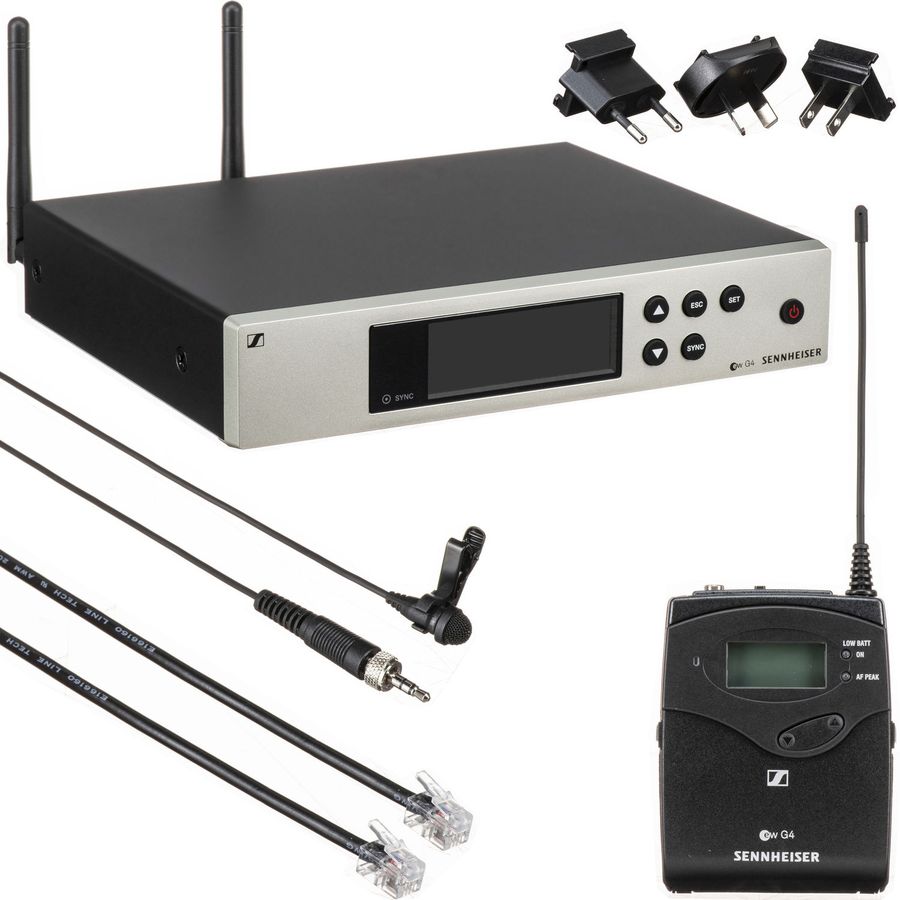 Sennheiser EW 100 G4-ME2-B Wireless Omni Lavalier Microphone System (626 - 668 MHz)