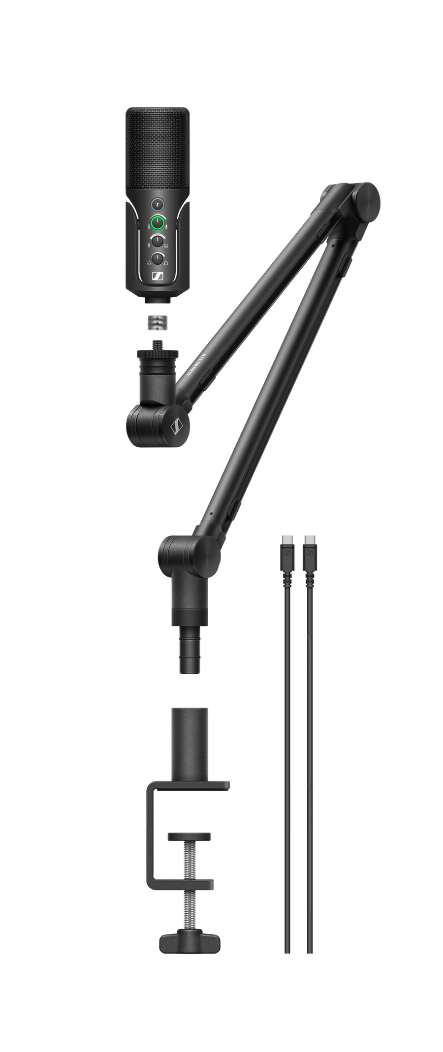 Sennheiser Profile USB Condenser Microphone Streaming Set with Boom Arm 700100