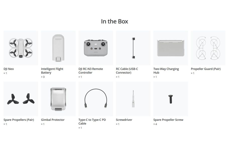 DJI Neo Fly More Combo Controller RC-N3