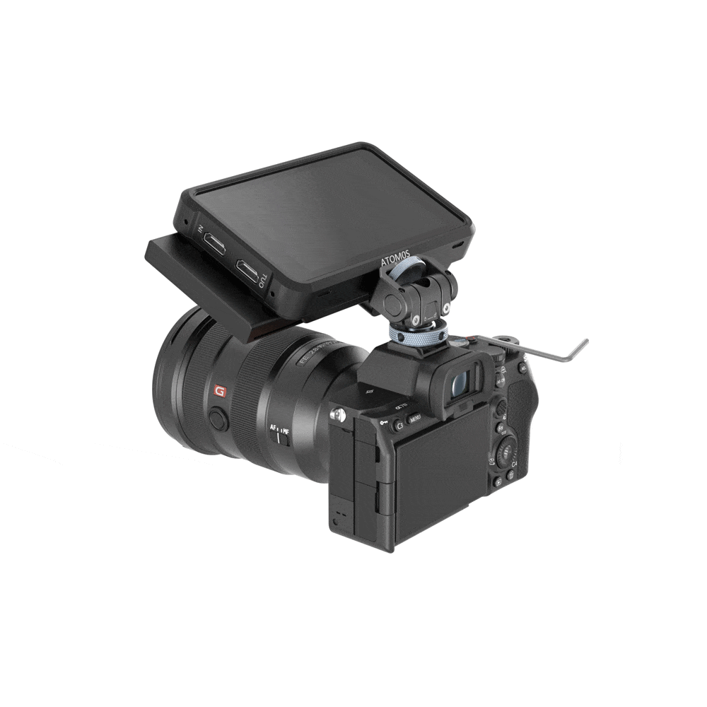SmallRig Monitor Support with Cold Shoe Mount (Basic) 3809B
